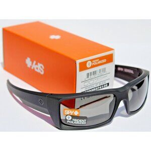 SPY OPTICS General POLARIZED Sunglasses Matte Black/Gray NEW